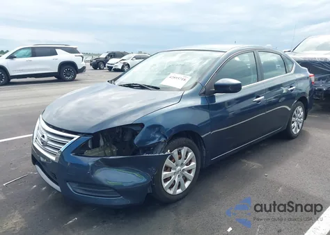 2013 Nissan Sentra Sv z USA, uszkodzony, nr VIN 1N4AB7AP9DN908500